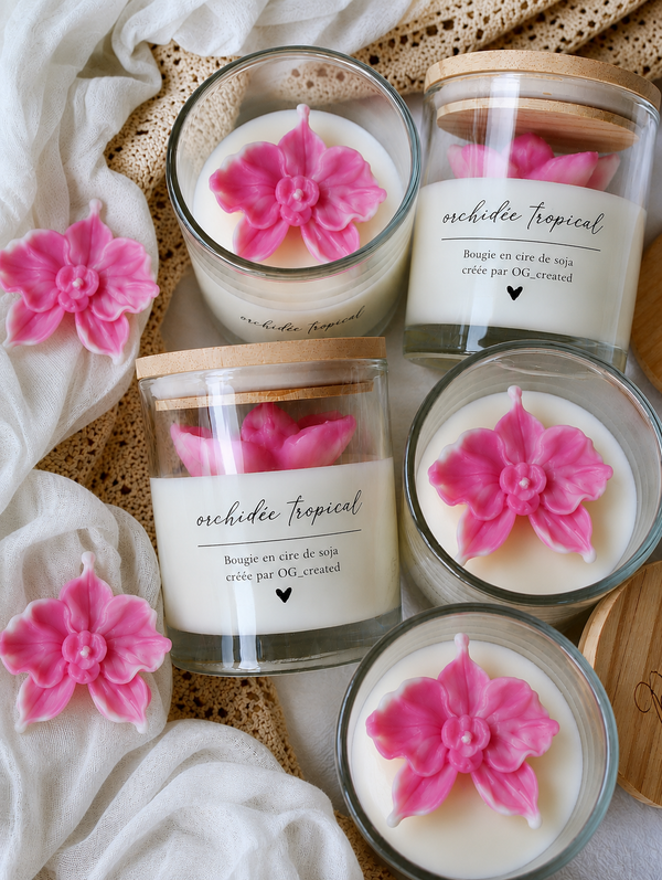 BOUGIES COULÉES